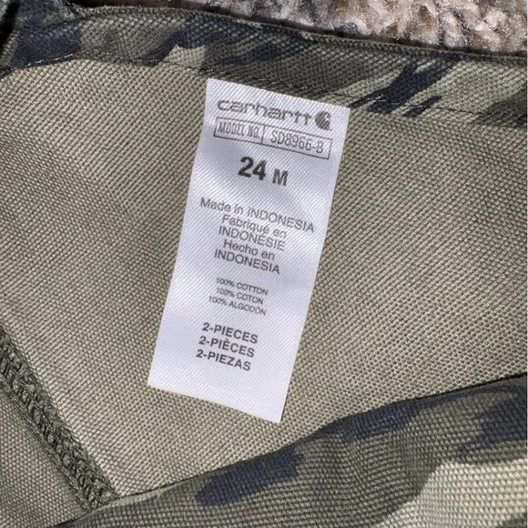 Carhartt Green Camo Overalls - Picture 3 of 3